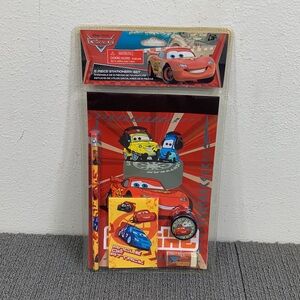 Disney Pixar Cars 5 Piece Stationary Set 2011 Tri-Coastal New Sealed